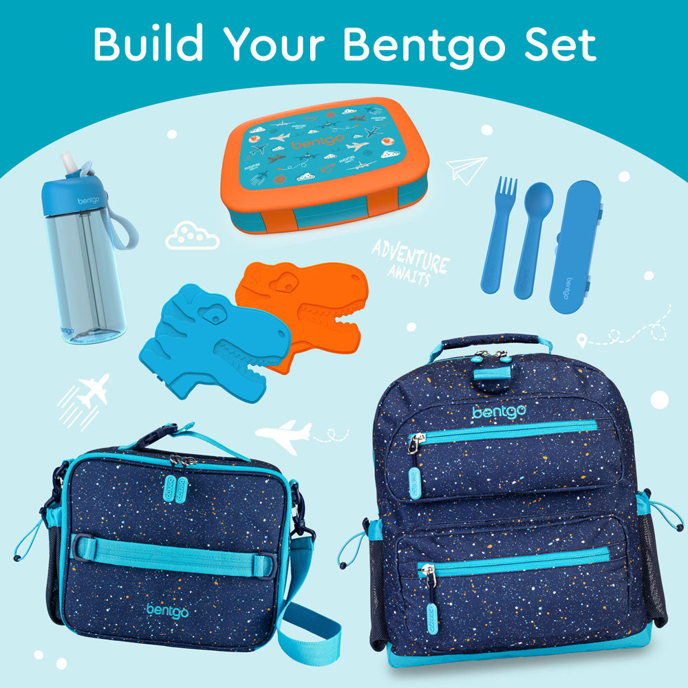 Bentgo Kids Prints Lunch Box - Planes | Build Your Bentgo Set