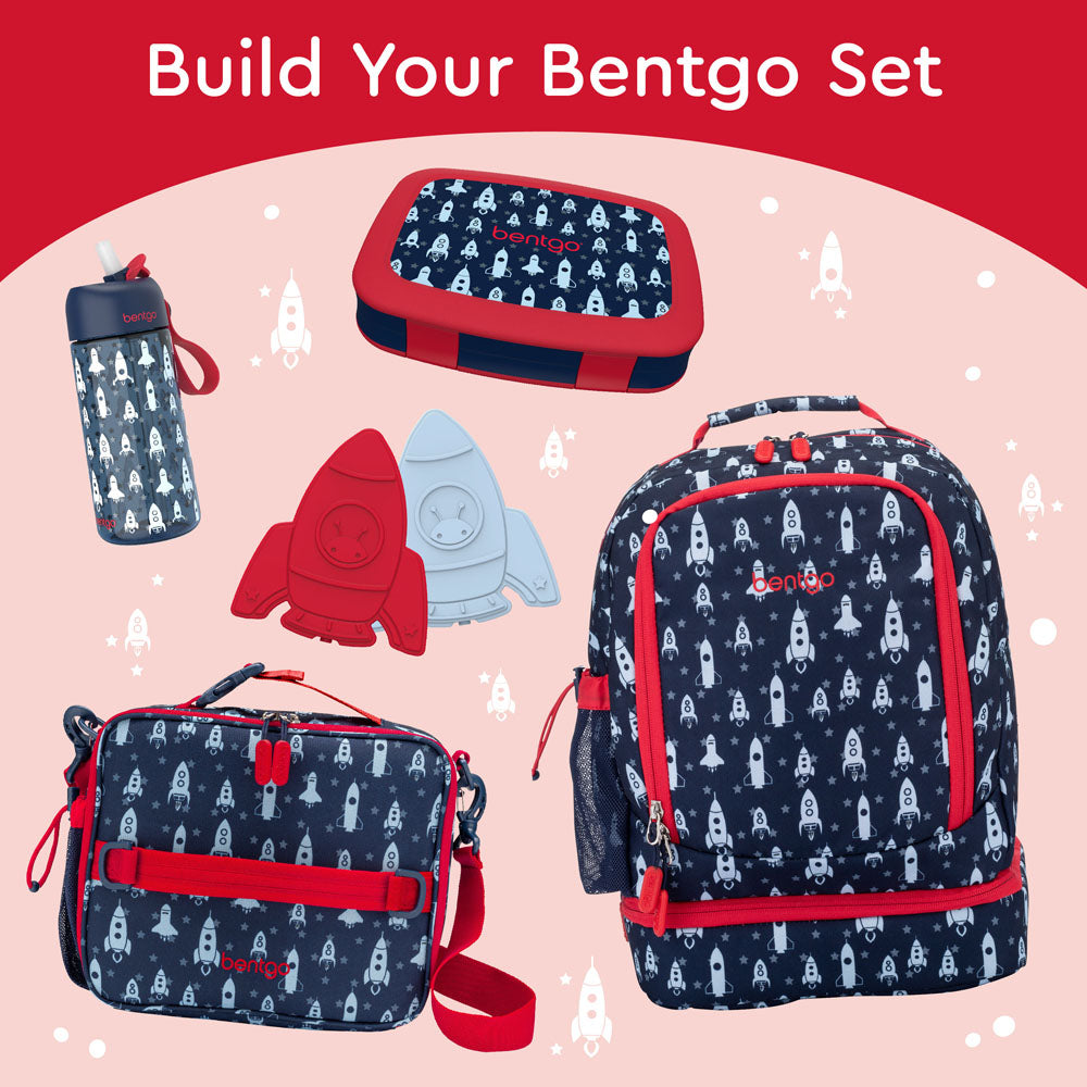 Bentgo Kids Prints Lunch Box - Space Rockets | Build Your Bentgo Set