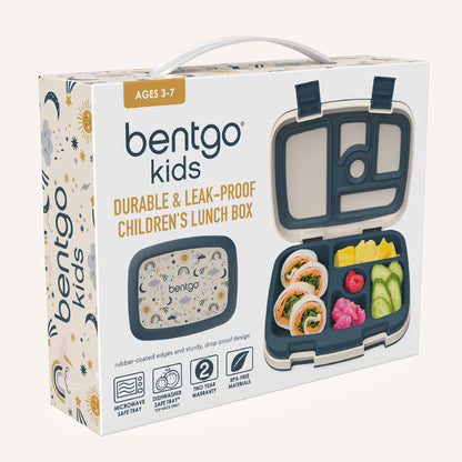 Bentgo Kids Prints Lunch Box - Friendly Skies | Product Packaging