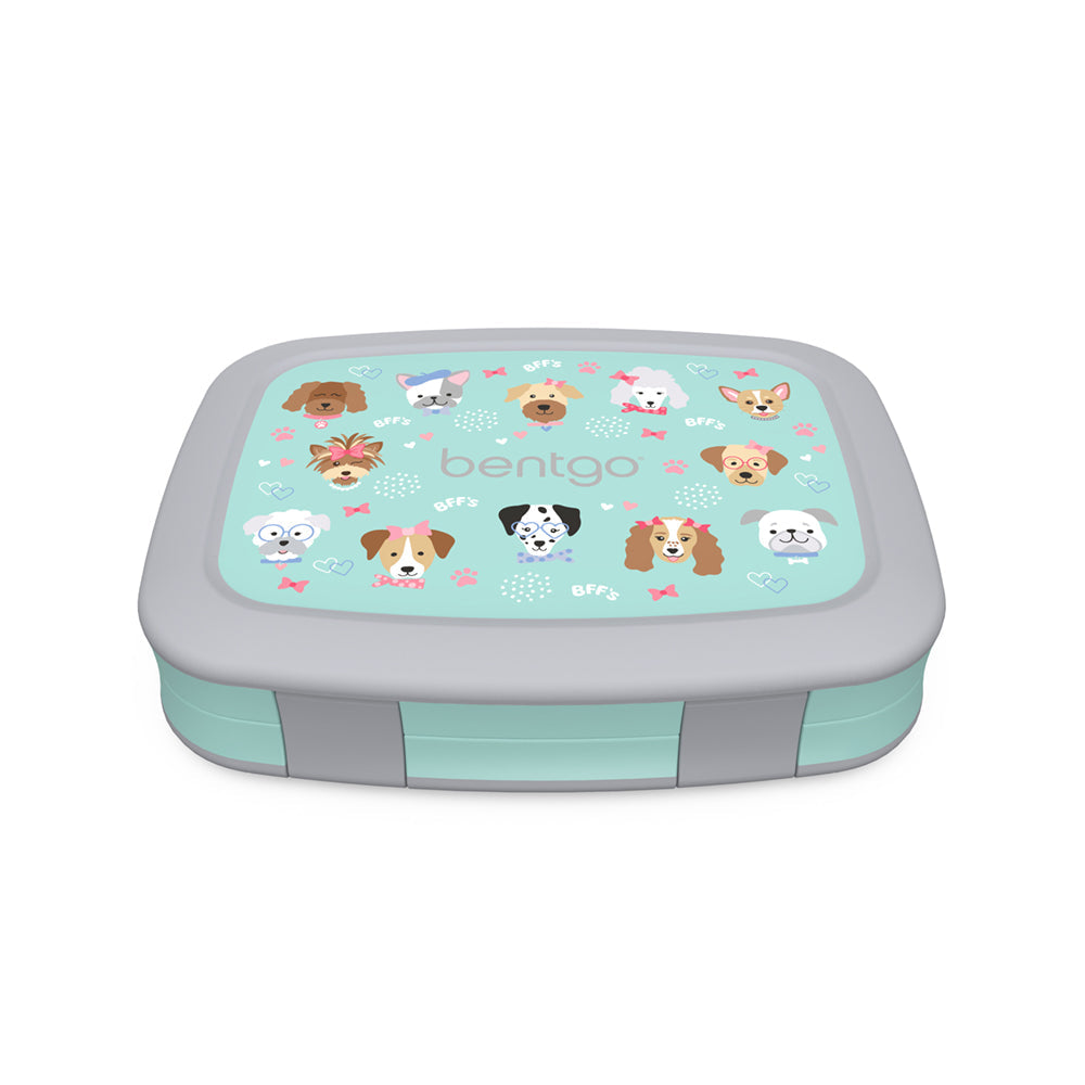 Bentgo Kids Prints Lunch Box & Bag - Puppy Love